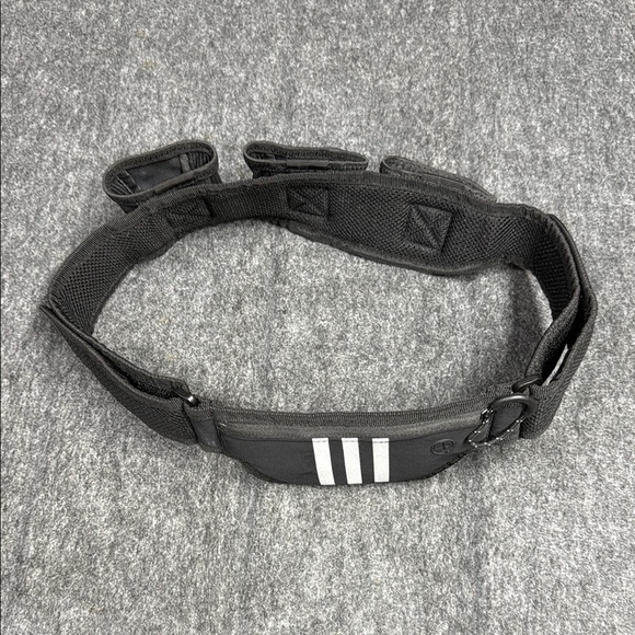 Adidas Black Running Belt Sleek Adjustable Accessory - Picture 5 of 8
